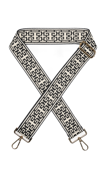 Bag Strap - Black / Ivory