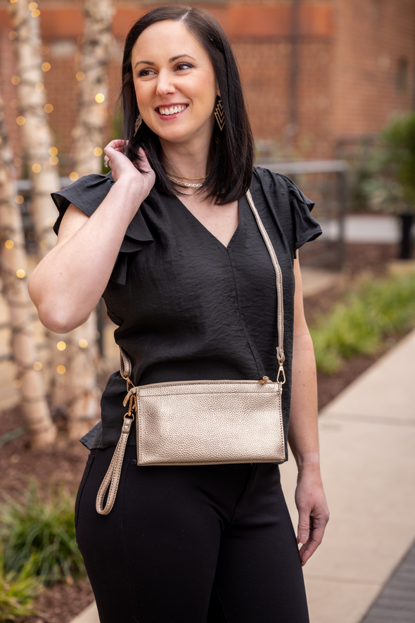 Abby 3-in-1 Handbag - Pewter