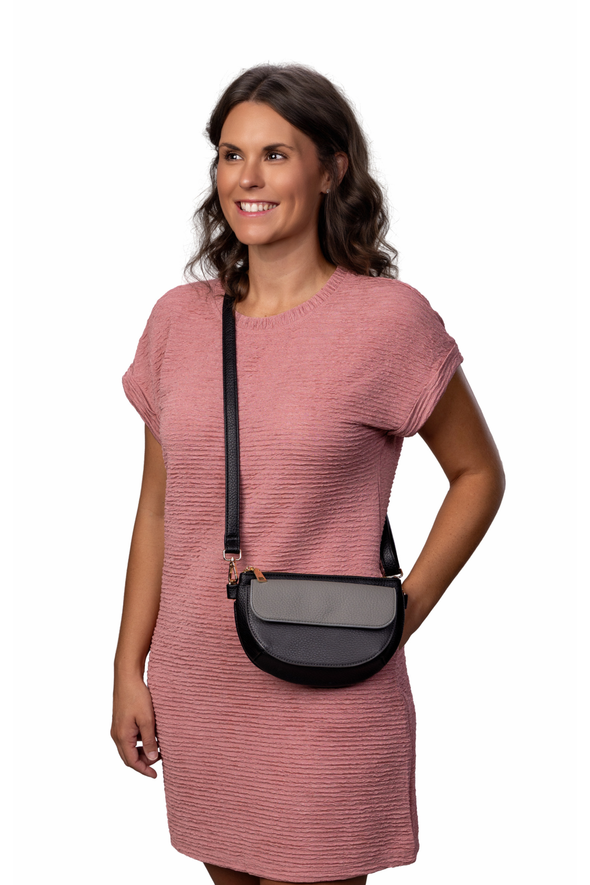 Ivy 4-in-1 Bag - Black / Dk. Gray / Lt. Gray