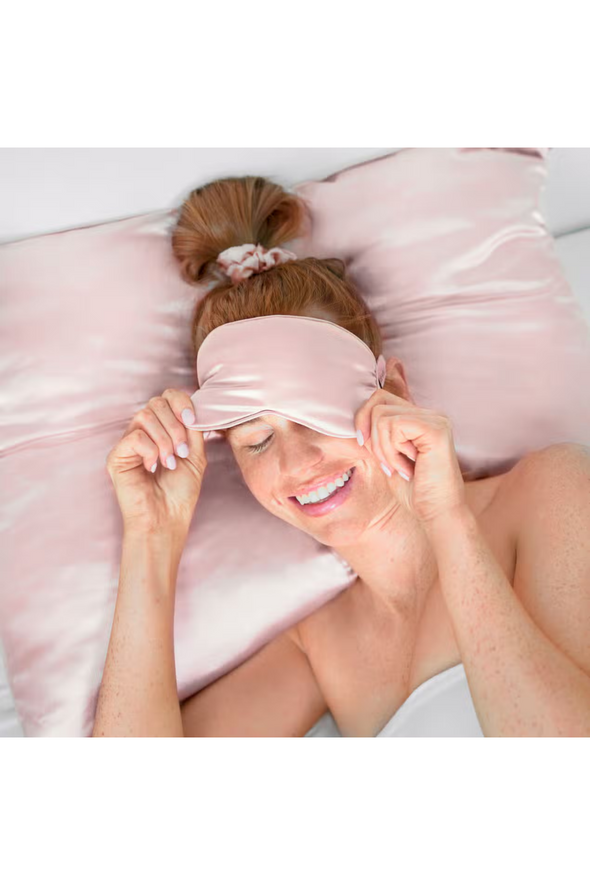 King Satin Pillowcase - Blush