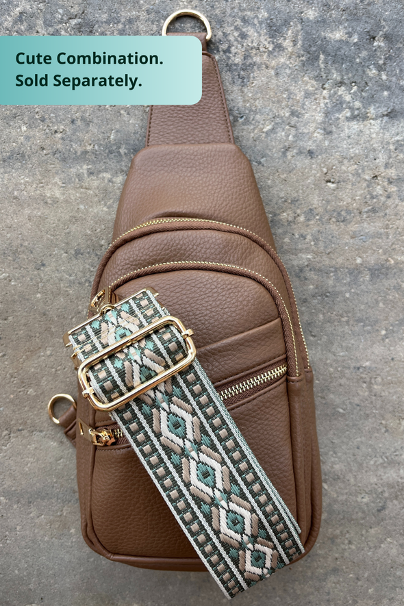 Reece Shoulder Sling Bag - Taupe