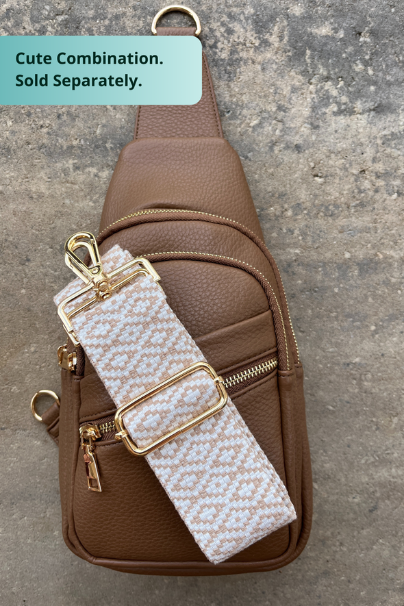 Reece Shoulder Sling Bag - Taupe