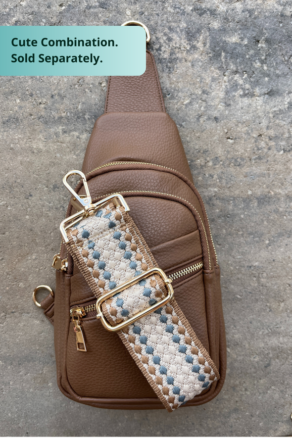 Reece Shoulder Sling Bag - Taupe