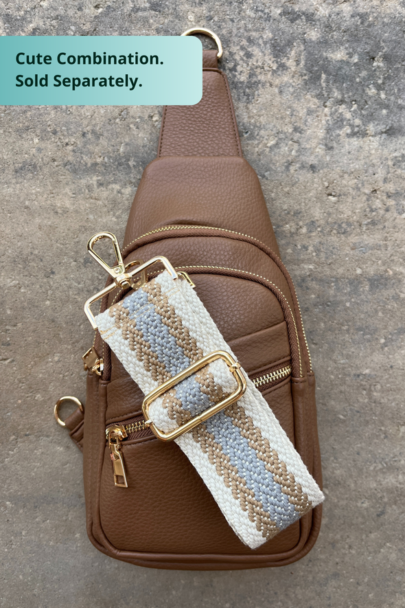 Reece Shoulder Sling Bag - Taupe