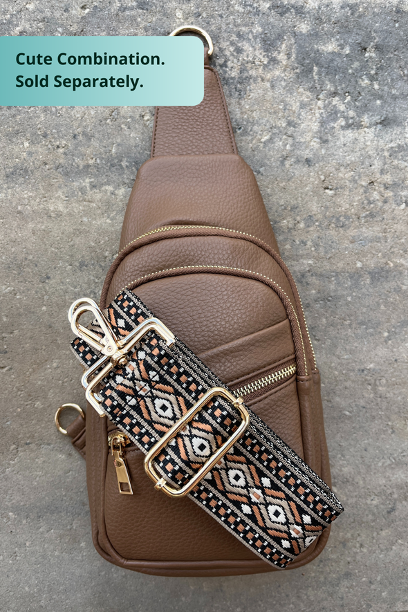 Reece Shoulder Sling Bag - Taupe