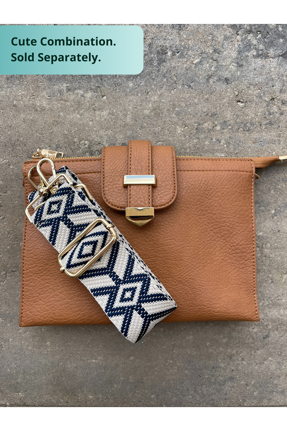 Parker Handbag with Card Wallet - Tan