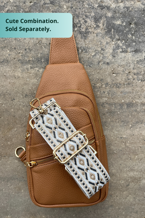 Reece Shoulder Sling Bag - Tan