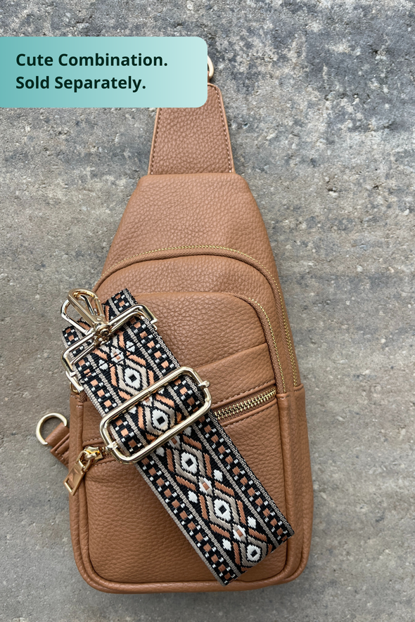 Reece Shoulder Sling Bag - Tan