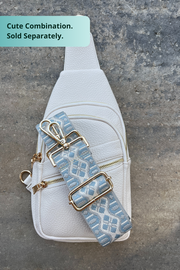 Reece Shoulder Sling Bag - Ivory