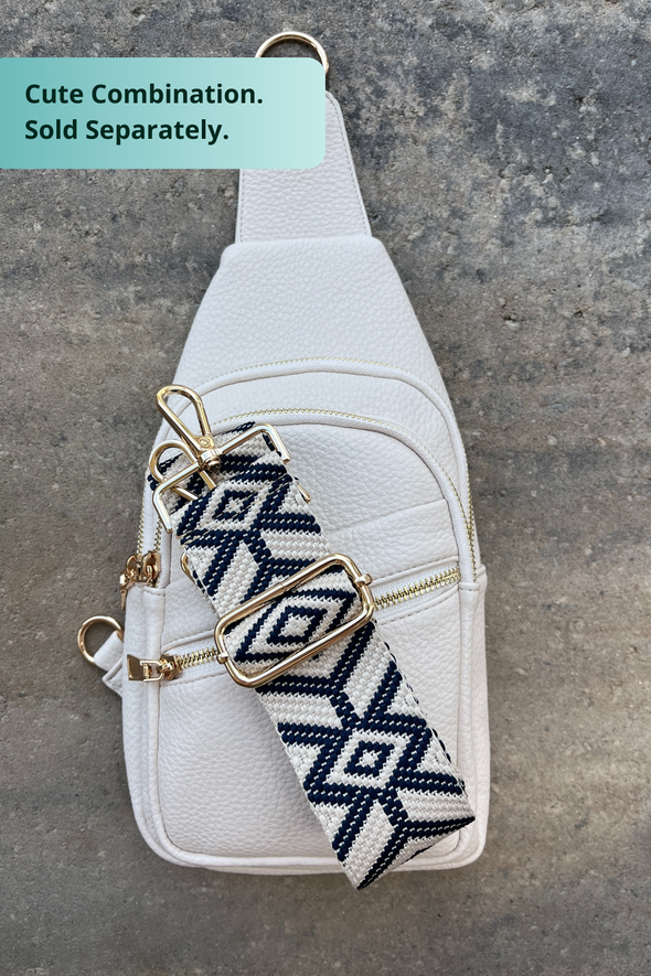 Reece Shoulder Sling Bag - Ivory