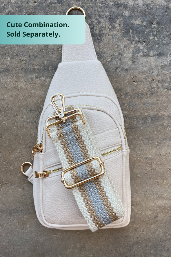 Reece Shoulder Sling Bag - Ivory