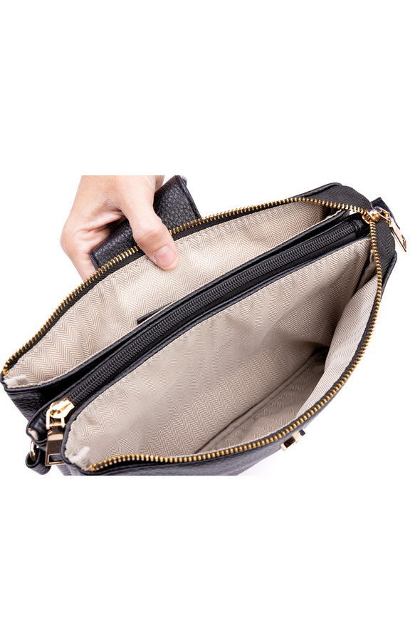 Parker Handbag with Card Wallet - Dark Blue