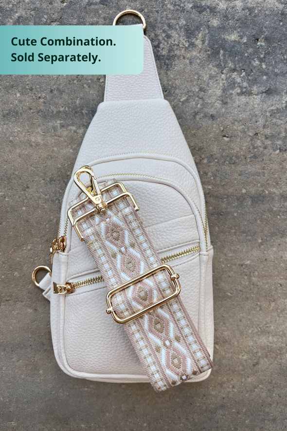 Reece Shoulder Sling Bag - Ivory