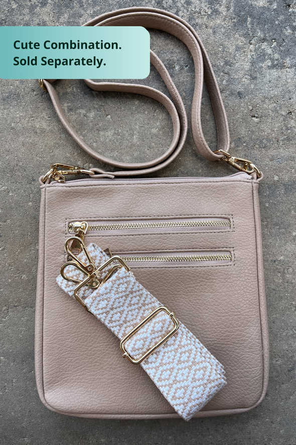 Hadley Crossbody - Light Taupe