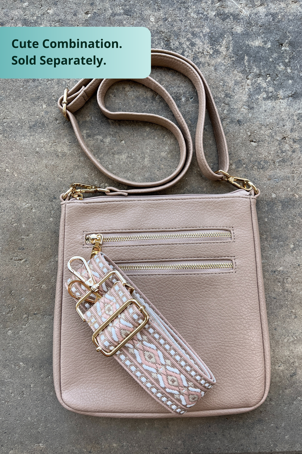 Hadley Crossbody - Light Taupe