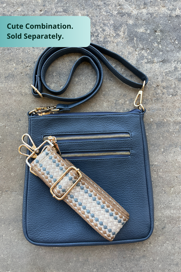 Hadley Crossbody - Dark Blue