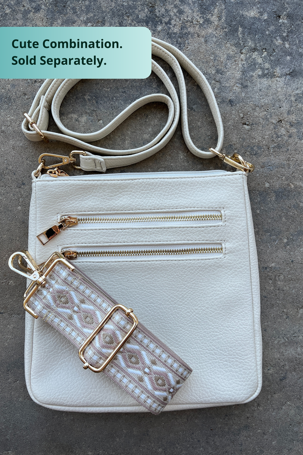 Hadley Crossbody - Ivory