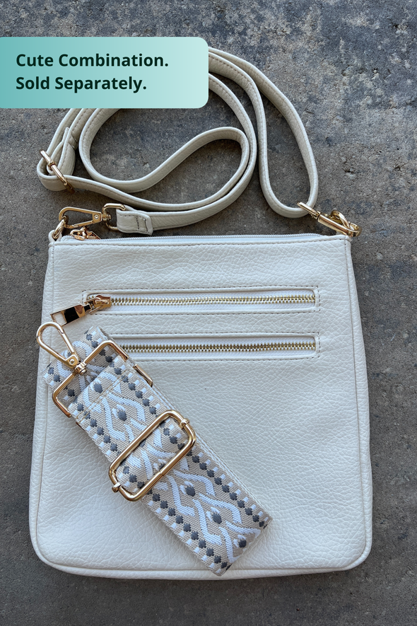 Hadley Crossbody - Ivory