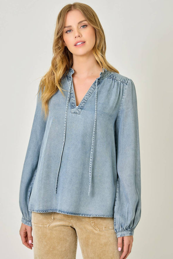 Chambray Blouse