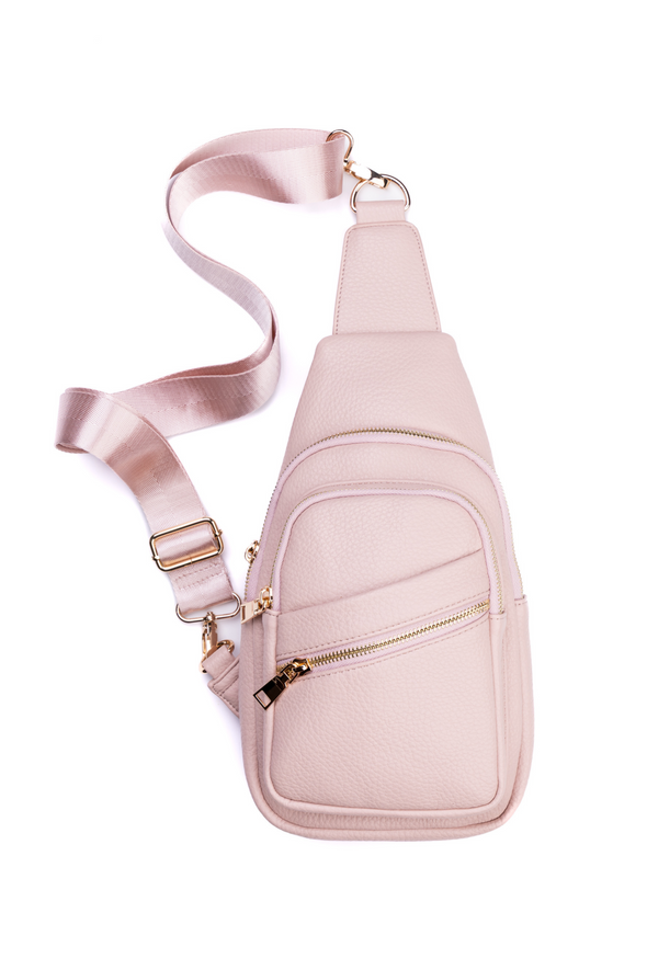 Reece Shoulder Sling Bag - Pink