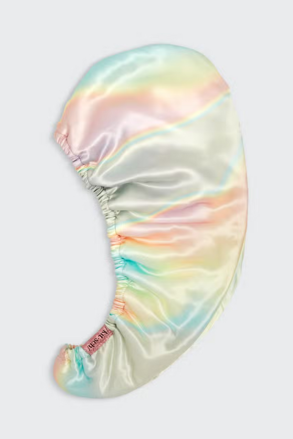 Satin Microfiber Hair Towel - Aura