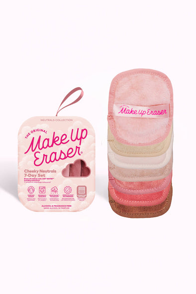 7-Day Set - Make Up Eraser - Sweet Cheeks Neutral