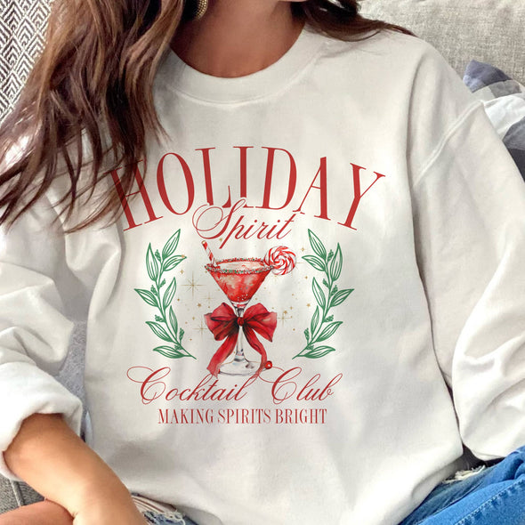 Holiday Spirit Sweatshirt - White