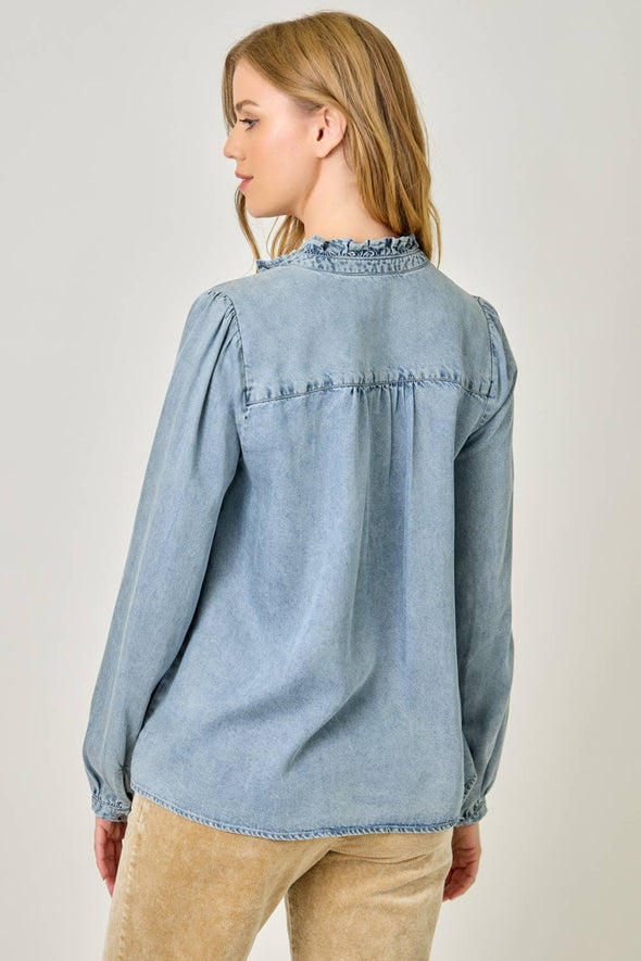 Chambray Blouse