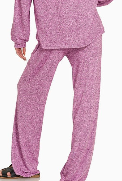 Soft Lounge Pant - Pink