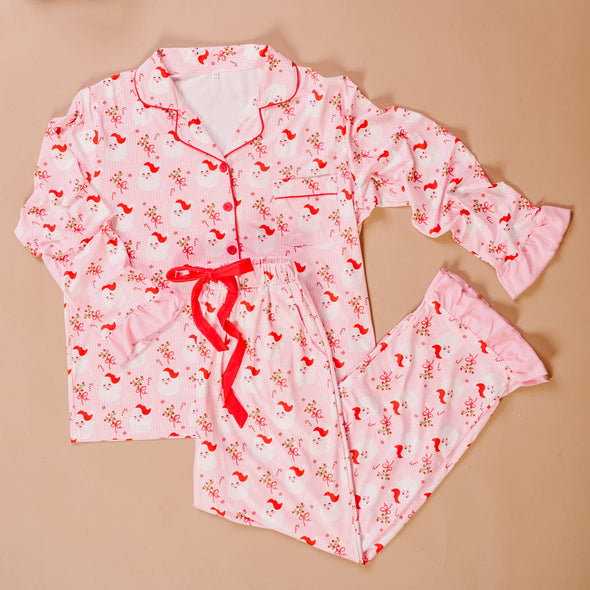 Pajama Set - Santa