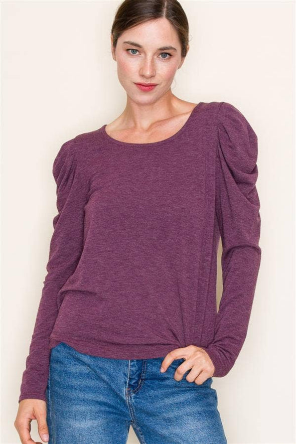 Long Sleeve Shirt - Plum