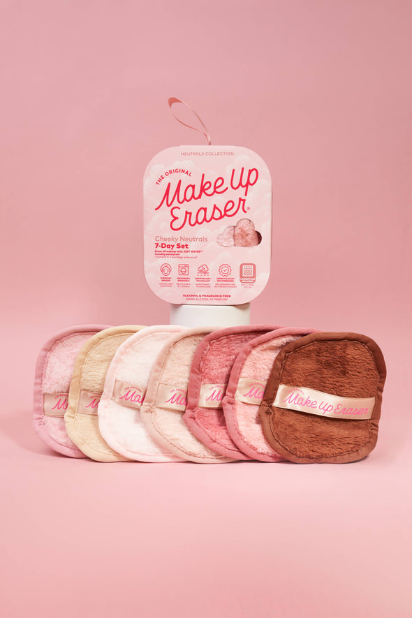7-Day Set - Make Up Eraser - Sweet Cheeks Neutral