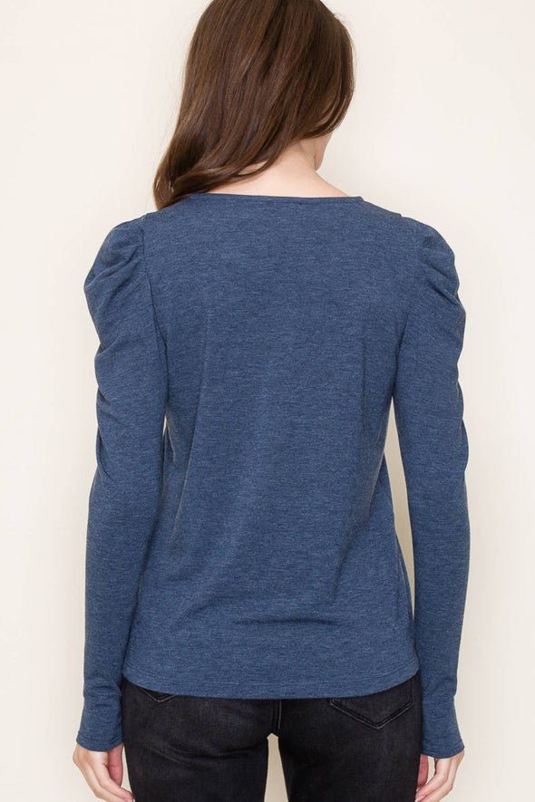 Long Sleeve Shirt - Navy