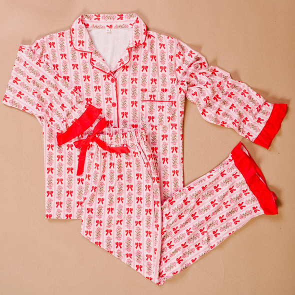 Pajama Set - Ribbons