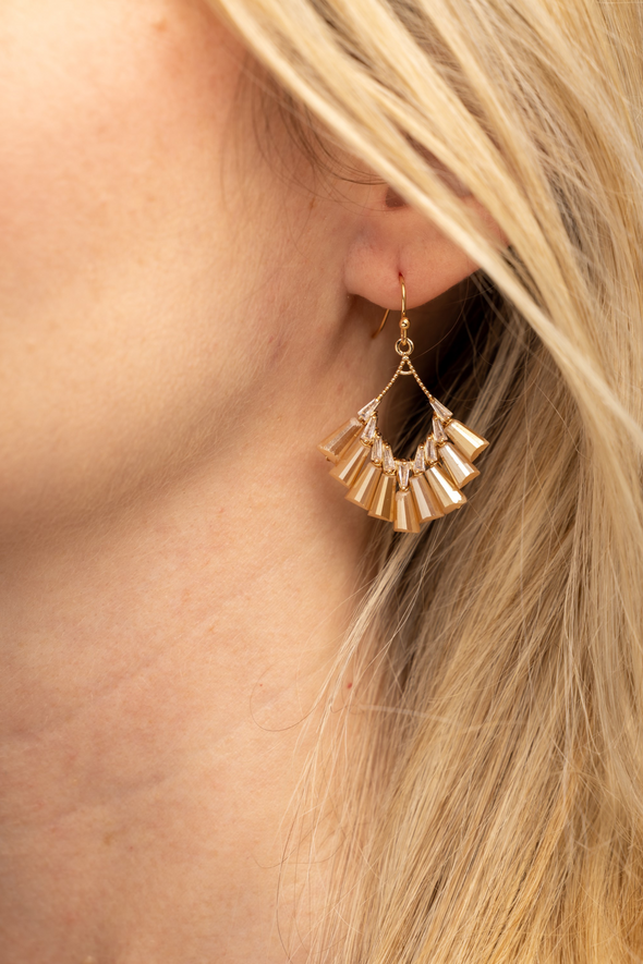 Chandelier Earrings - Champagne
