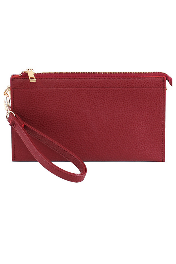 Abby 3-in-1 Handbag - Burgundy