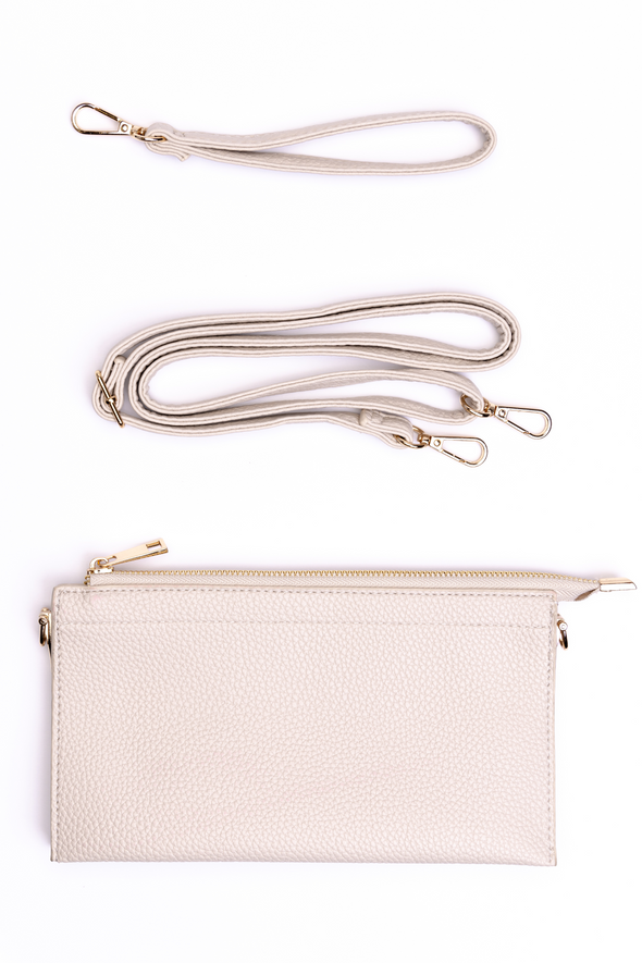 Abby 3-in-1 Handbag - Stone